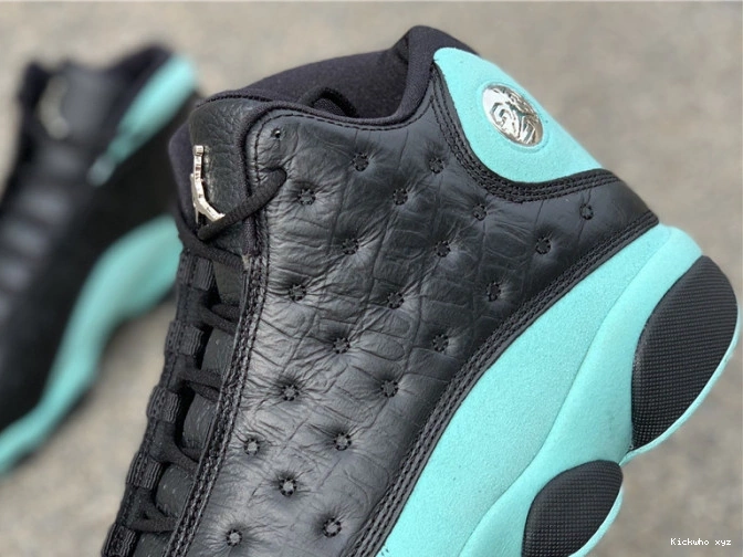 Jordan 13 Retro 414571-030 Black Air Island Green 0715